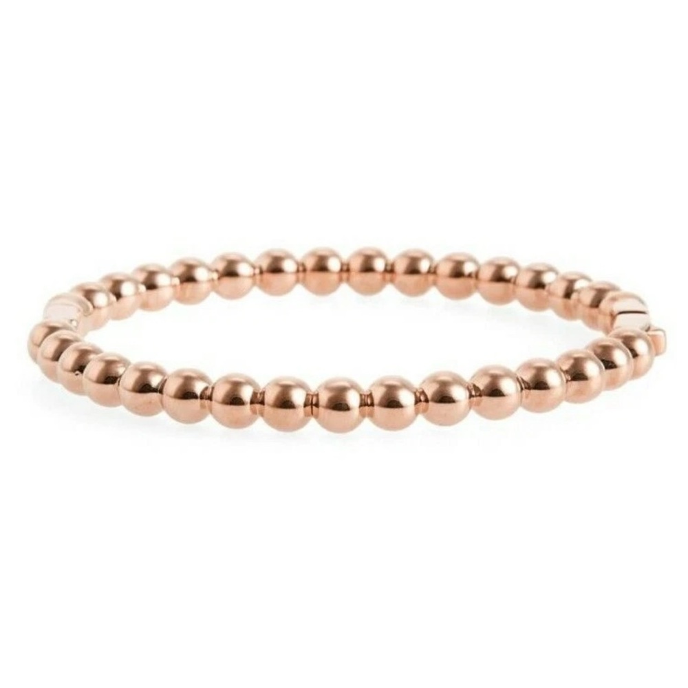 kate spade- Golden Girl - Ball -Hinged Bangle Bracelet -Rose Gold